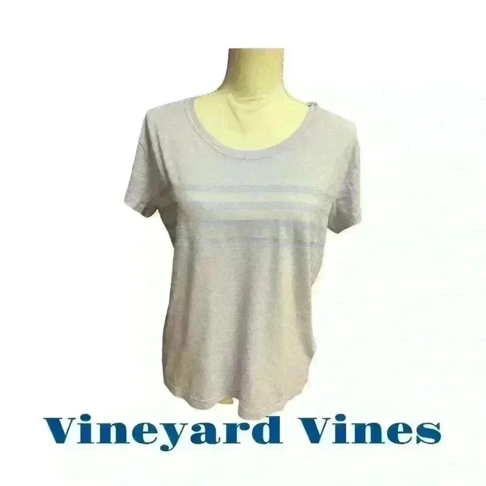 Vineyard Vines Placed Stripe SurfTee   NWT. Women’s size Small